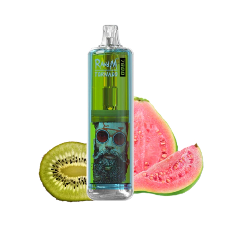 RandM Tornado 7800 Züge 15ml Einweg E zigarette Kiwi Guava Kaufen Sie